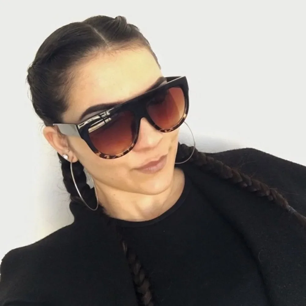 ✨Blk with leopard frame Anti-UV 🕶_NWT